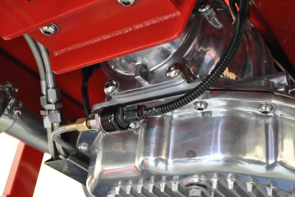 Installing the Transmission Pressure Sensor